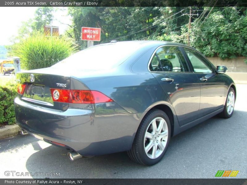 Carbon Gray Pearl / Ebony 2005 Acura TSX Sedan