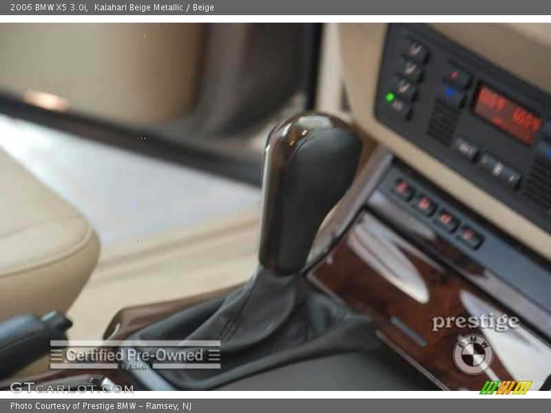 Kalahari Beige Metallic / Beige 2006 BMW X5 3.0i