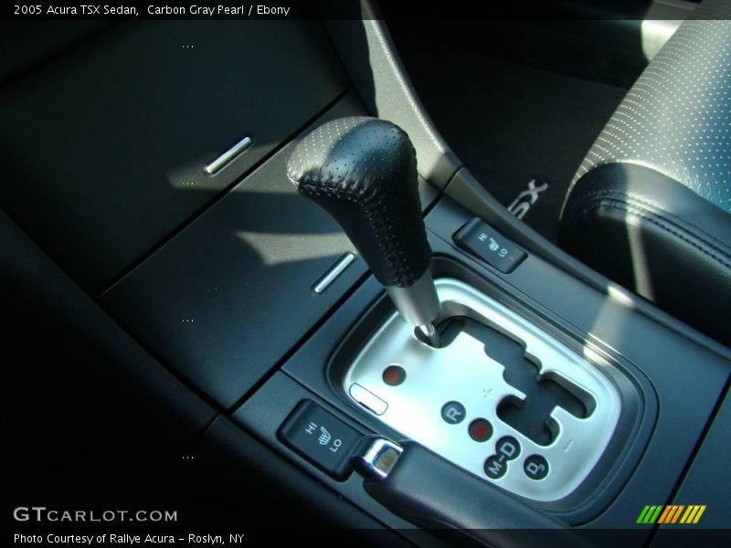Carbon Gray Pearl / Ebony 2005 Acura TSX Sedan