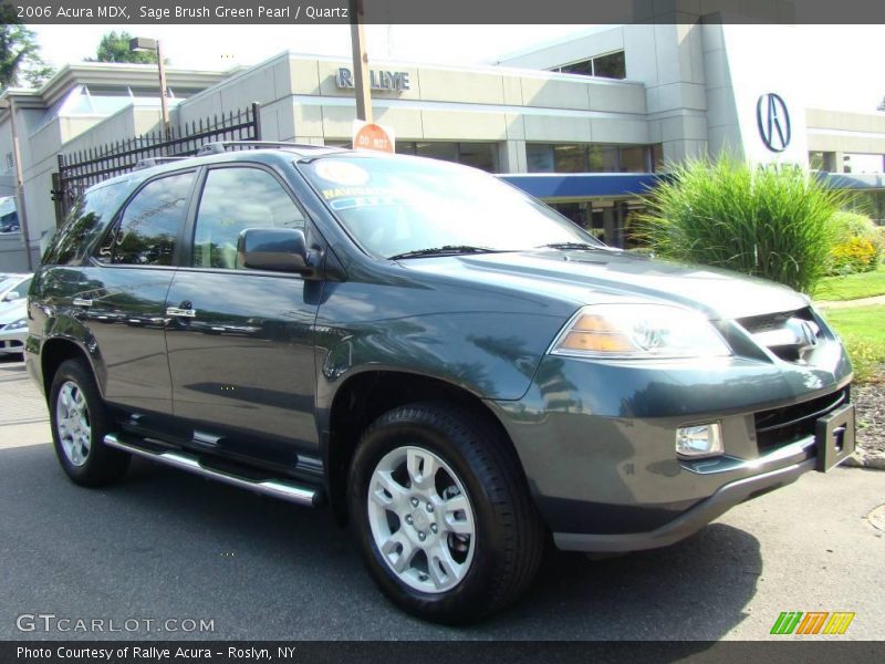 Sage Brush Green Pearl / Quartz 2006 Acura MDX