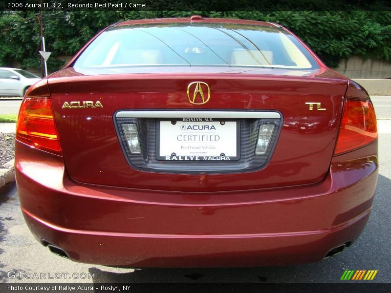 Redondo Red Pearl / Camel 2006 Acura TL 3.2