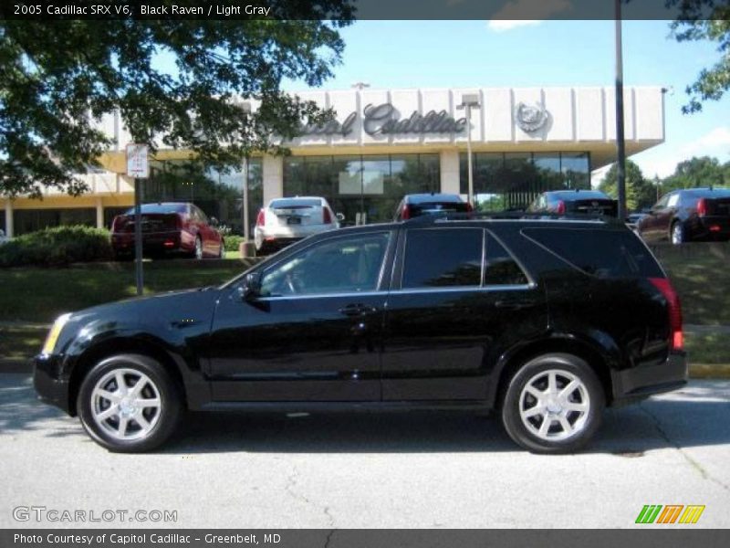 Black Raven / Light Gray 2005 Cadillac SRX V6