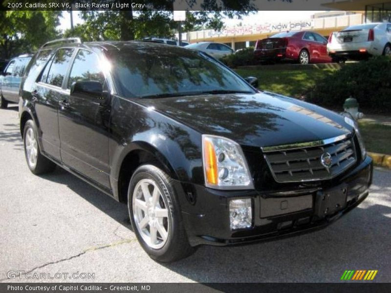Black Raven / Light Gray 2005 Cadillac SRX V6