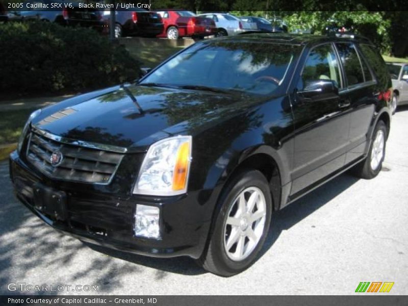 Black Raven / Light Gray 2005 Cadillac SRX V6