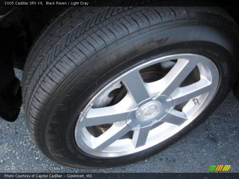 Black Raven / Light Gray 2005 Cadillac SRX V6