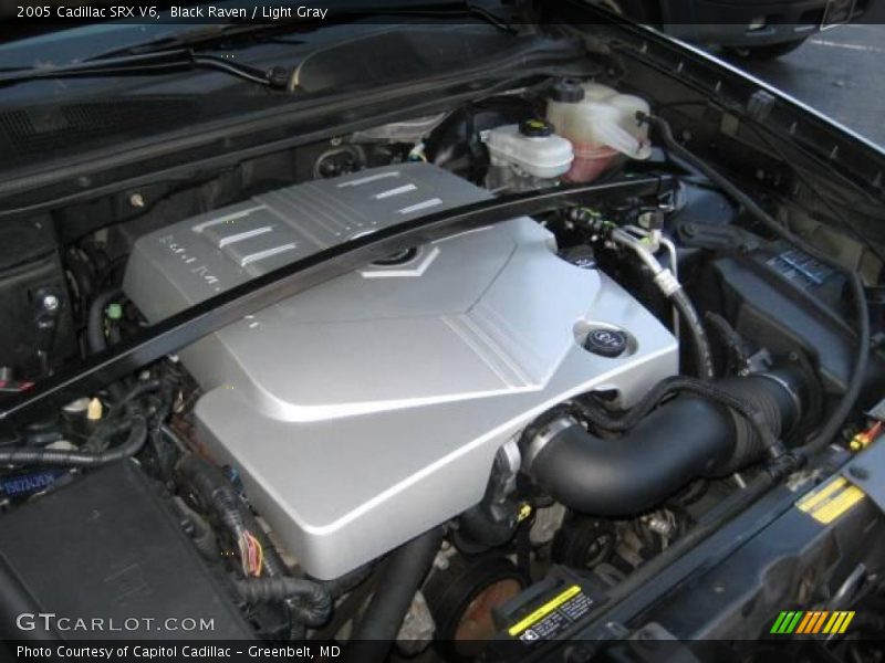 Black Raven / Light Gray 2005 Cadillac SRX V6
