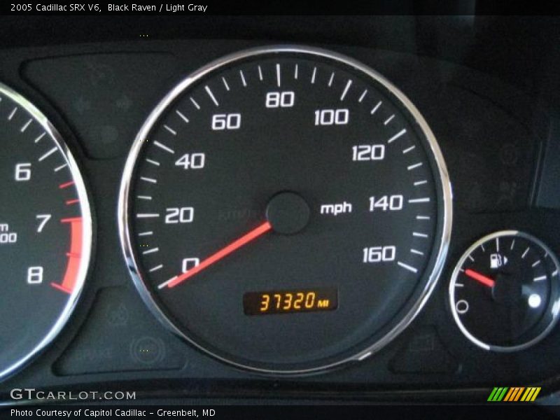 Black Raven / Light Gray 2005 Cadillac SRX V6