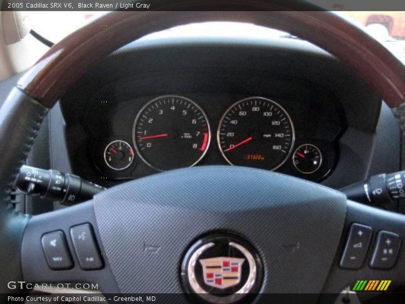 Black Raven / Light Gray 2005 Cadillac SRX V6