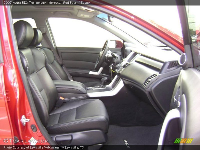 Moroccan Red Pearl / Ebony 2007 Acura RDX Technology