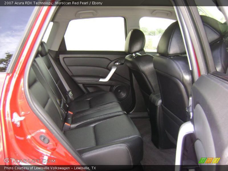Moroccan Red Pearl / Ebony 2007 Acura RDX Technology