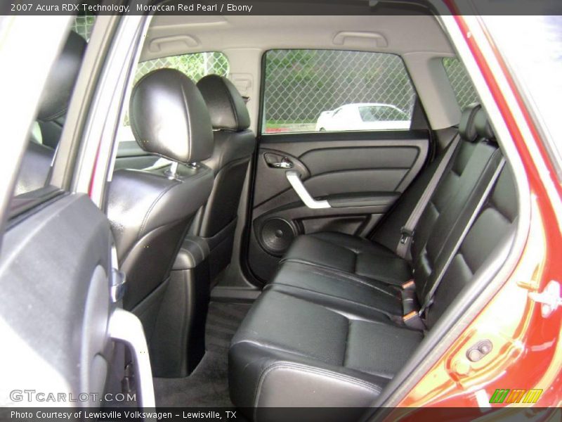 Moroccan Red Pearl / Ebony 2007 Acura RDX Technology