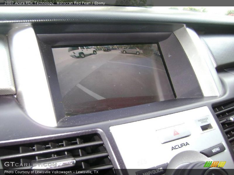 Moroccan Red Pearl / Ebony 2007 Acura RDX Technology