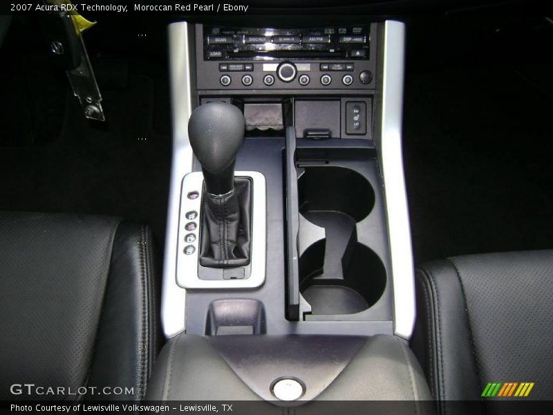 Moroccan Red Pearl / Ebony 2007 Acura RDX Technology