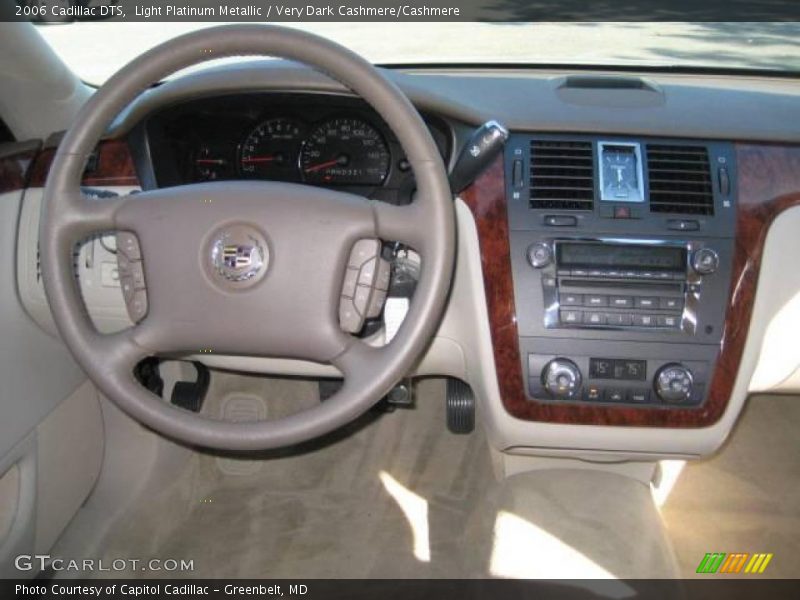 Light Platinum Metallic / Very Dark Cashmere/Cashmere 2006 Cadillac DTS