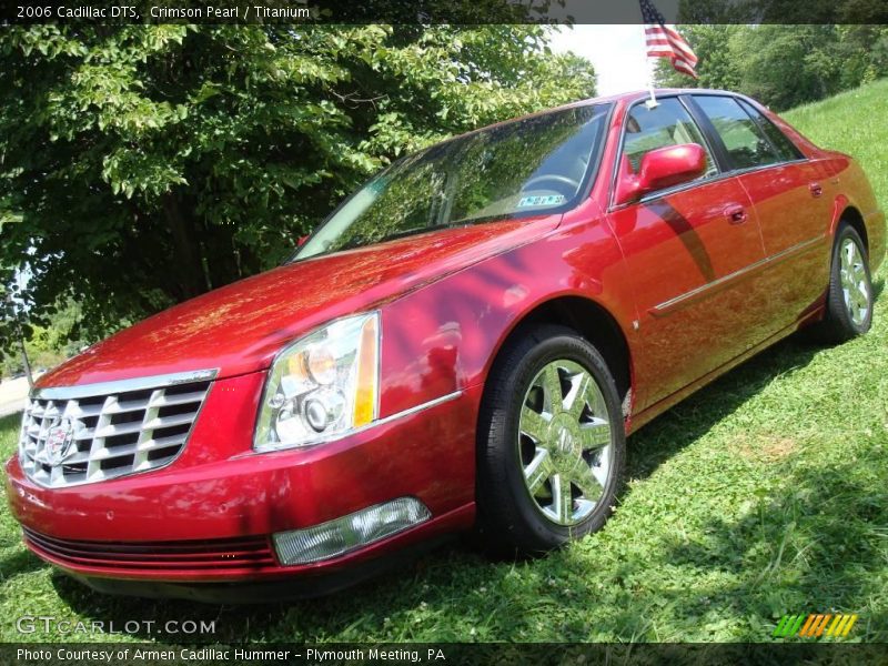 Crimson Pearl / Titanium 2006 Cadillac DTS