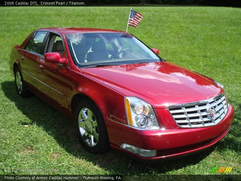 Crimson Pearl / Titanium 2006 Cadillac DTS