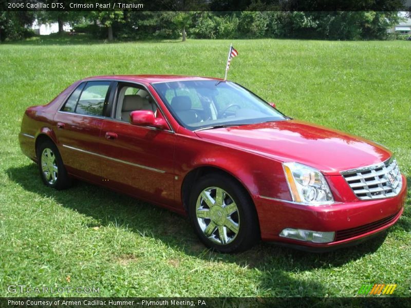 Crimson Pearl / Titanium 2006 Cadillac DTS