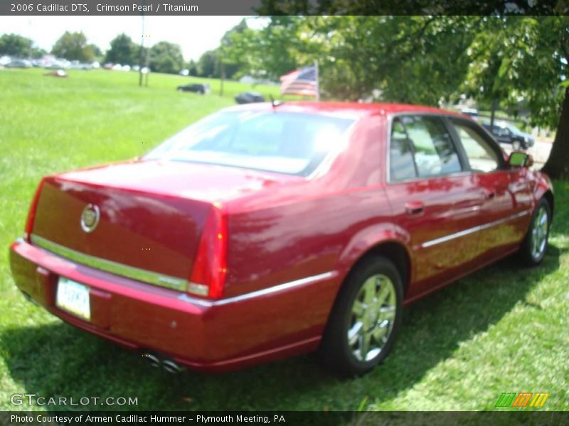 Crimson Pearl / Titanium 2006 Cadillac DTS