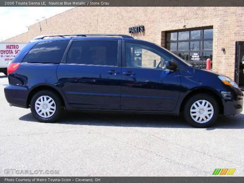 Nautical Blue Metallic / Stone Gray 2006 Toyota Sienna LE