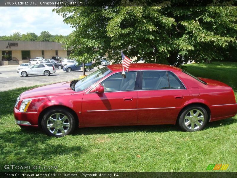Crimson Pearl / Titanium 2006 Cadillac DTS