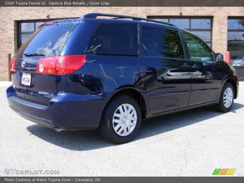 Nautical Blue Metallic / Stone Gray 2006 Toyota Sienna LE