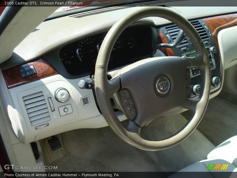 Crimson Pearl / Titanium 2006 Cadillac DTS