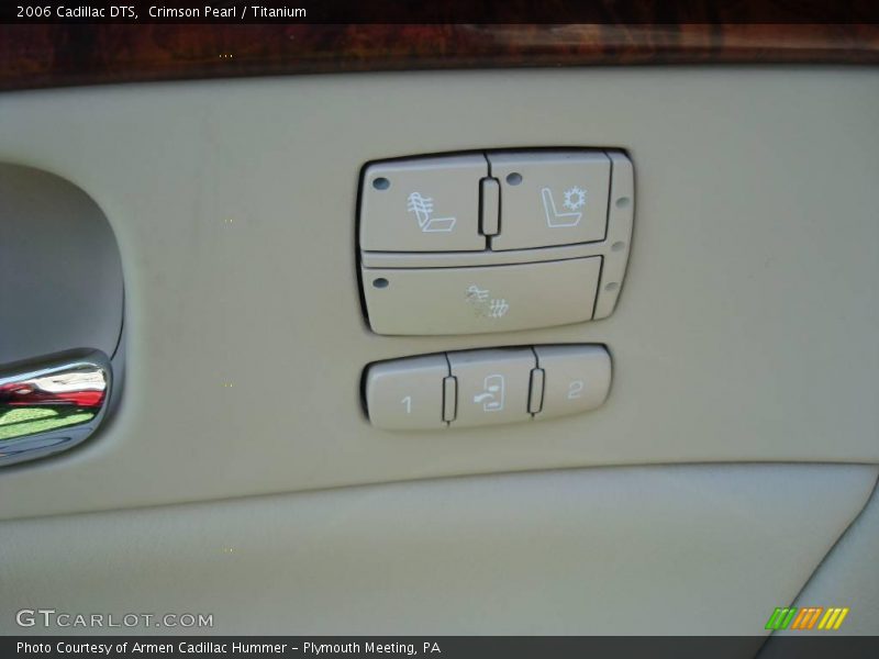 Crimson Pearl / Titanium 2006 Cadillac DTS