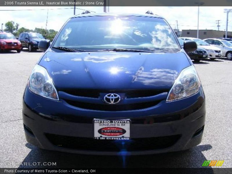 Nautical Blue Metallic / Stone Gray 2006 Toyota Sienna LE