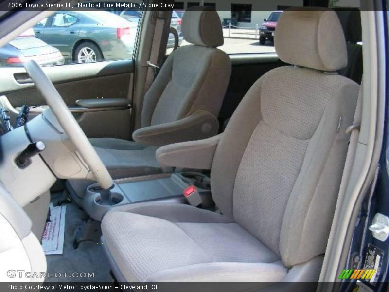 Nautical Blue Metallic / Stone Gray 2006 Toyota Sienna LE