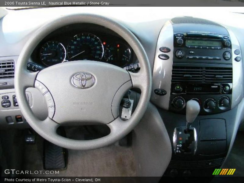 Nautical Blue Metallic / Stone Gray 2006 Toyota Sienna LE