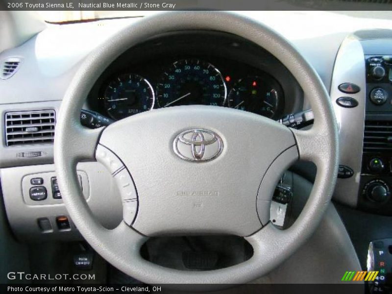 Nautical Blue Metallic / Stone Gray 2006 Toyota Sienna LE