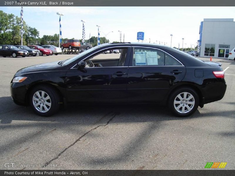 Black / Bisque 2007 Toyota Camry XLE