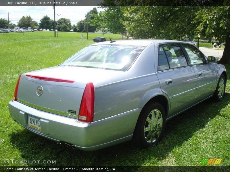 Blue Ice Metallic / Shale 2006 Cadillac DTS
