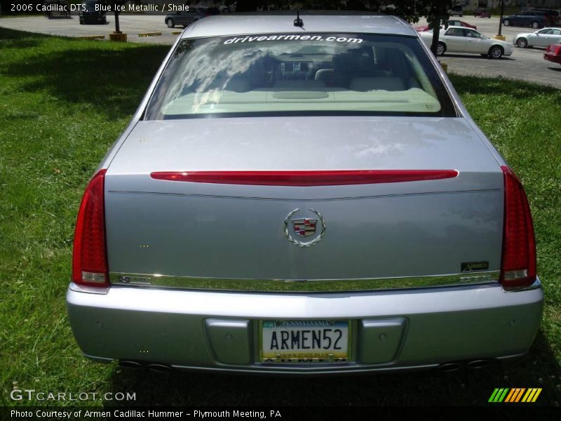 Blue Ice Metallic / Shale 2006 Cadillac DTS