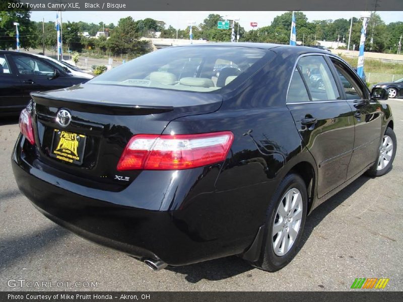 Black / Bisque 2007 Toyota Camry XLE