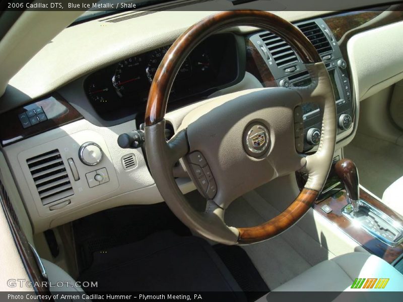Blue Ice Metallic / Shale 2006 Cadillac DTS