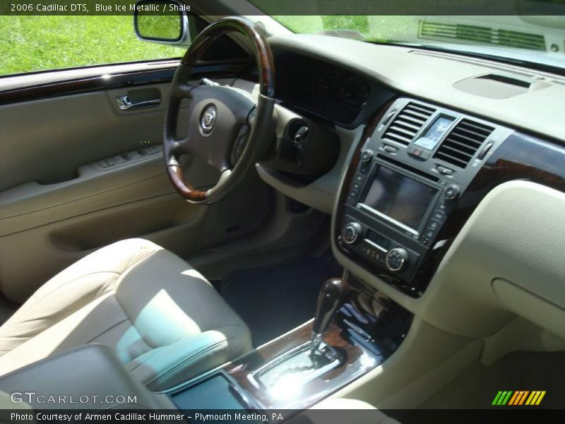 Blue Ice Metallic / Shale 2006 Cadillac DTS