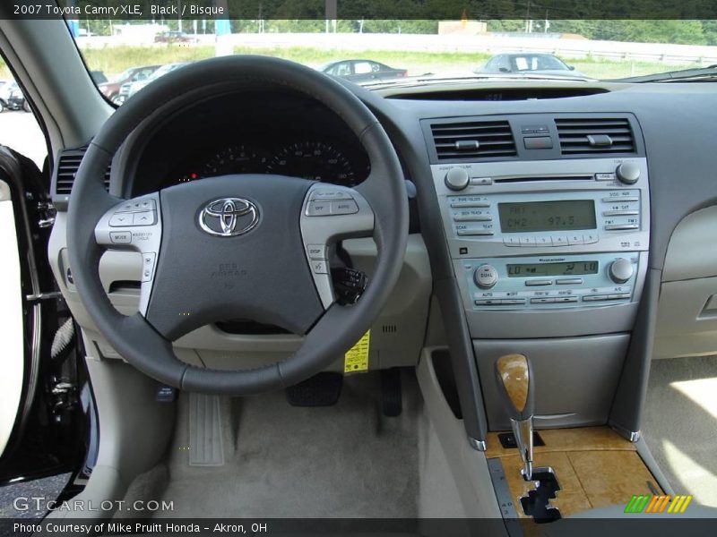 Black / Bisque 2007 Toyota Camry XLE