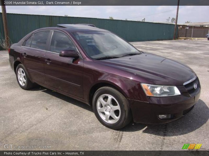 Dark Cinnamon / Beige 2006 Hyundai Sonata GLS