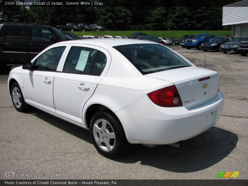 Summit White / Gray 2006 Chevrolet Cobalt LS Sedan