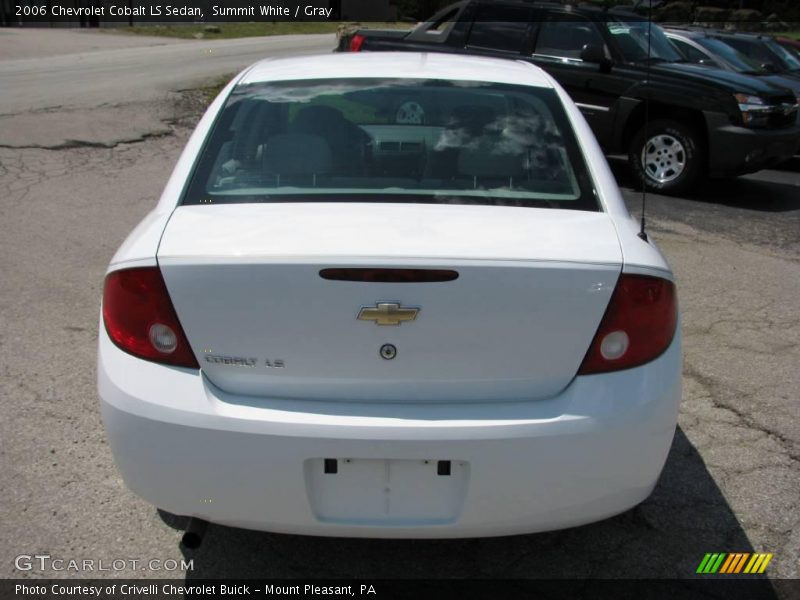 Summit White / Gray 2006 Chevrolet Cobalt LS Sedan