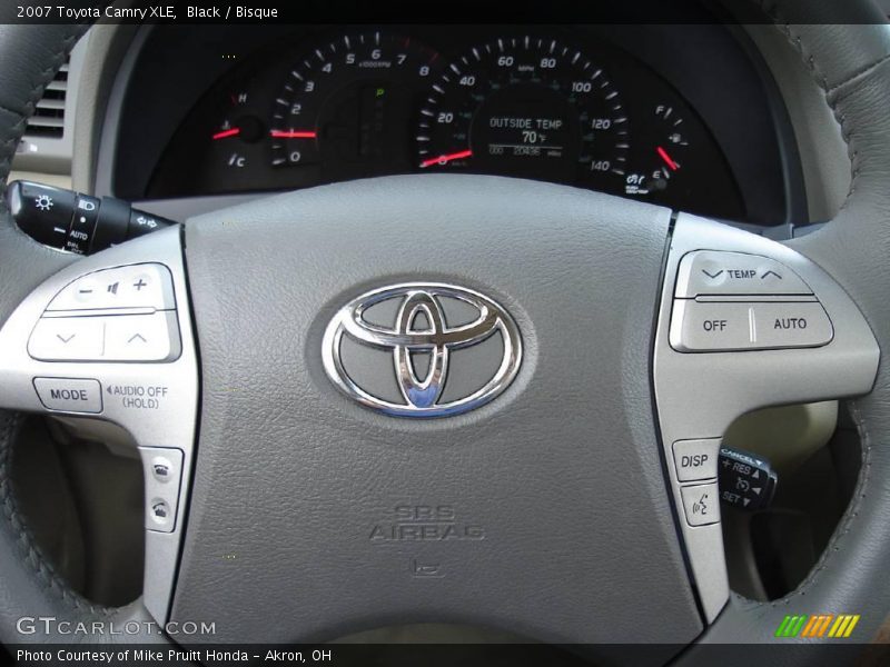 Black / Bisque 2007 Toyota Camry XLE