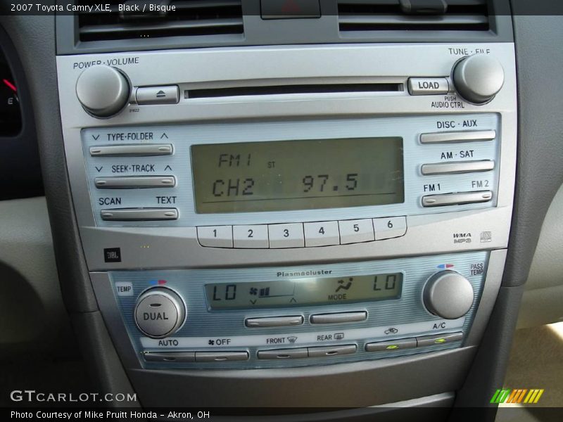 Black / Bisque 2007 Toyota Camry XLE