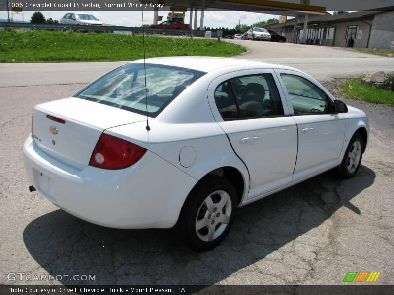 Summit White / Gray 2006 Chevrolet Cobalt LS Sedan