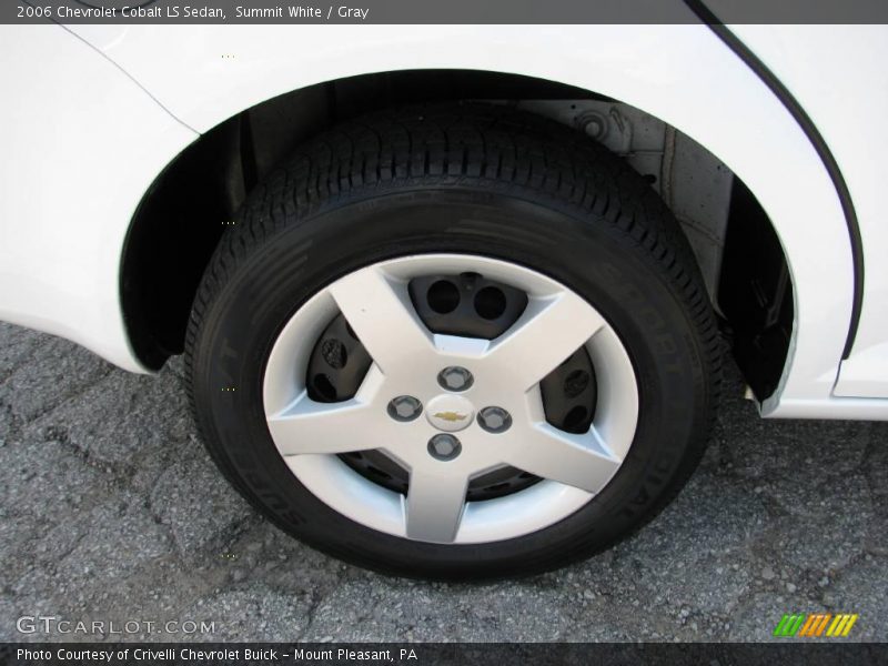 Summit White / Gray 2006 Chevrolet Cobalt LS Sedan