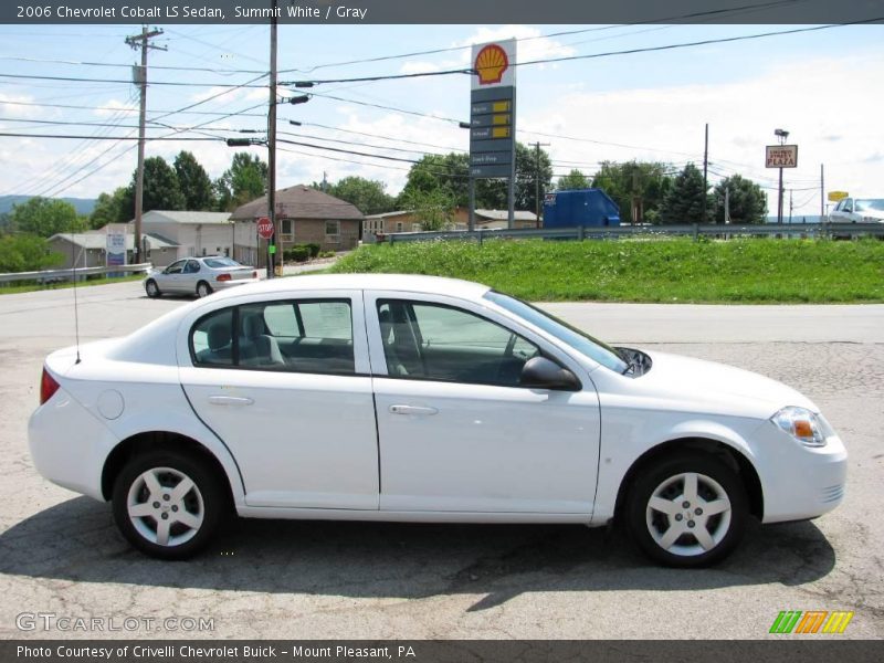Summit White / Gray 2006 Chevrolet Cobalt LS Sedan