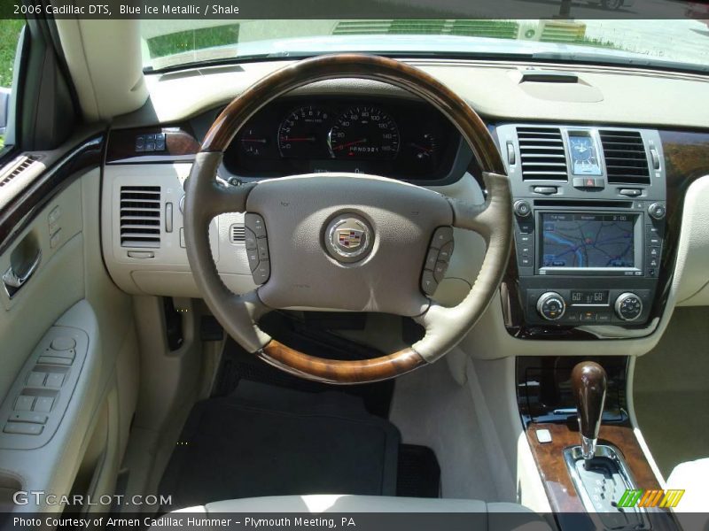 Blue Ice Metallic / Shale 2006 Cadillac DTS