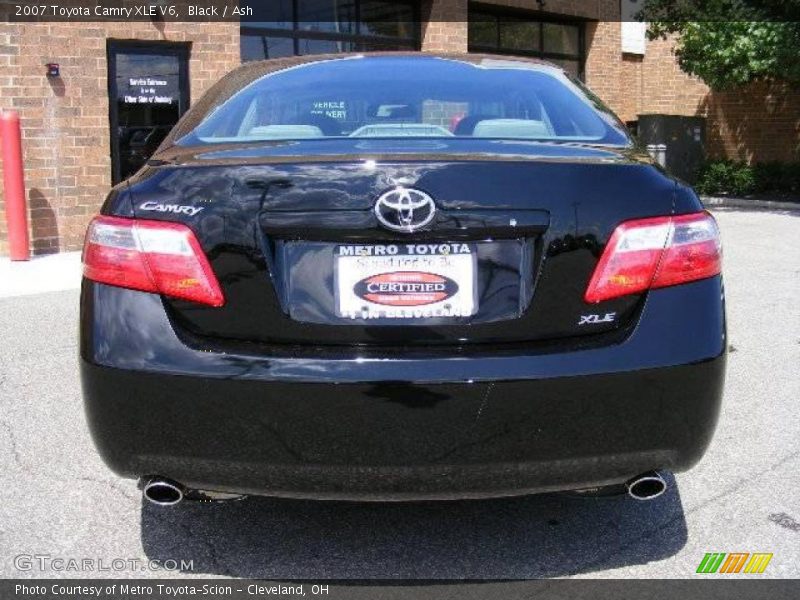 Black / Ash 2007 Toyota Camry XLE V6