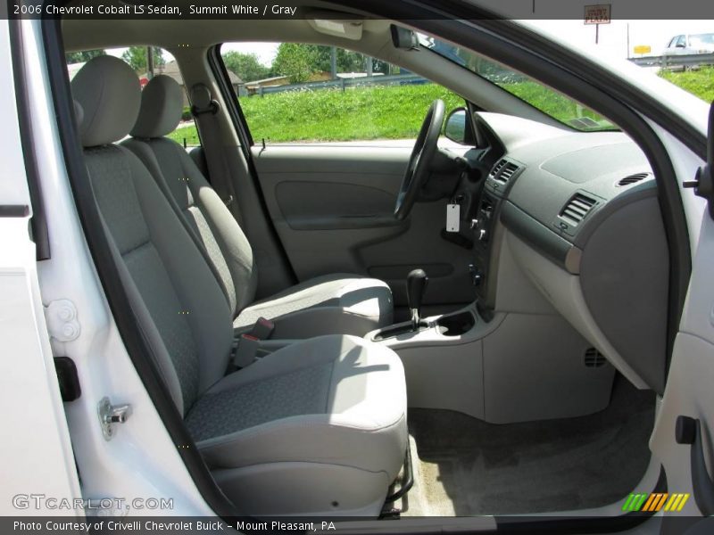 Summit White / Gray 2006 Chevrolet Cobalt LS Sedan