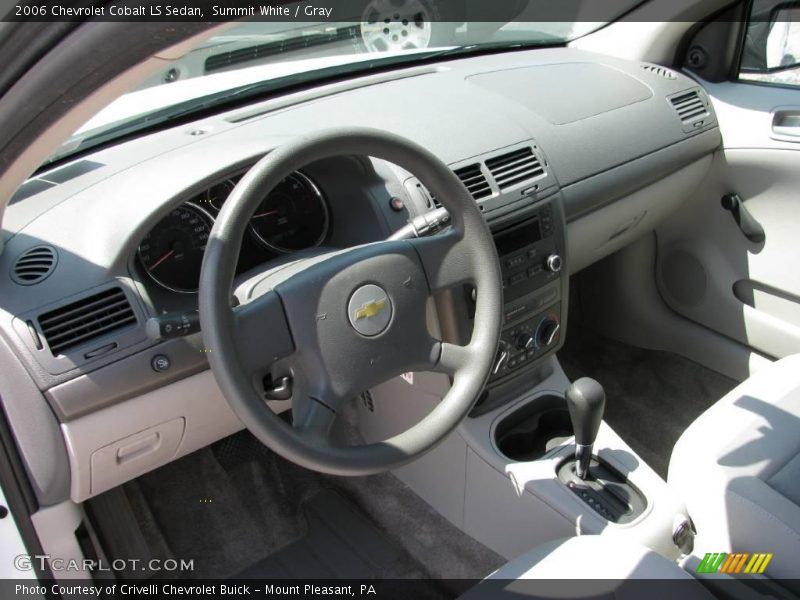 Summit White / Gray 2006 Chevrolet Cobalt LS Sedan